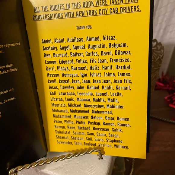 “TAXI DRIVER WISDOM”…CONVERSATIONS WITH N.Y. TAXI DRIVERS..HUMOROUS …1996 - Picture 3 of 5